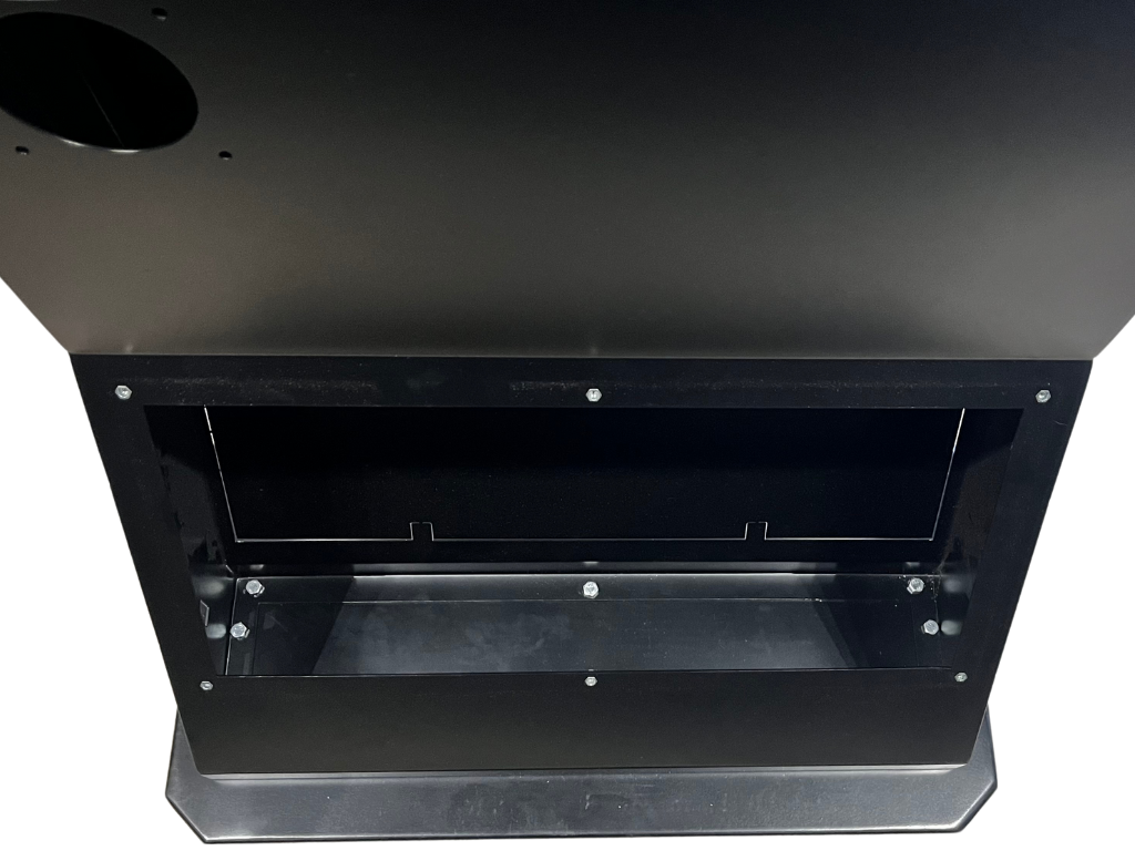 Gabinete para montagem de Totem de Autoatendimento SelfBR -  Porta Frontal com Abertura para Leitor de Código de Barras