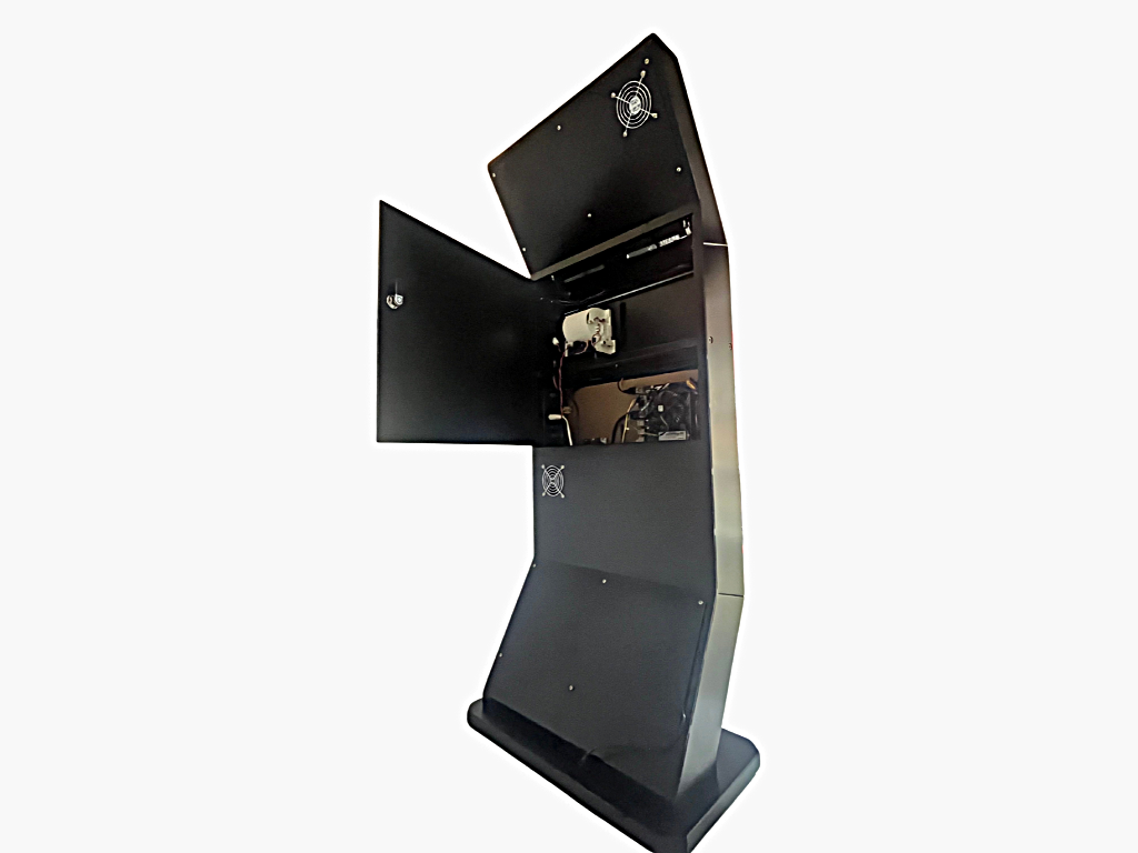 Totem de Autoatendimento SelfBR Básico + PINPAD + DDO Frente Academias - Versão para Impressão de Treinos e Pagamentos em Academias