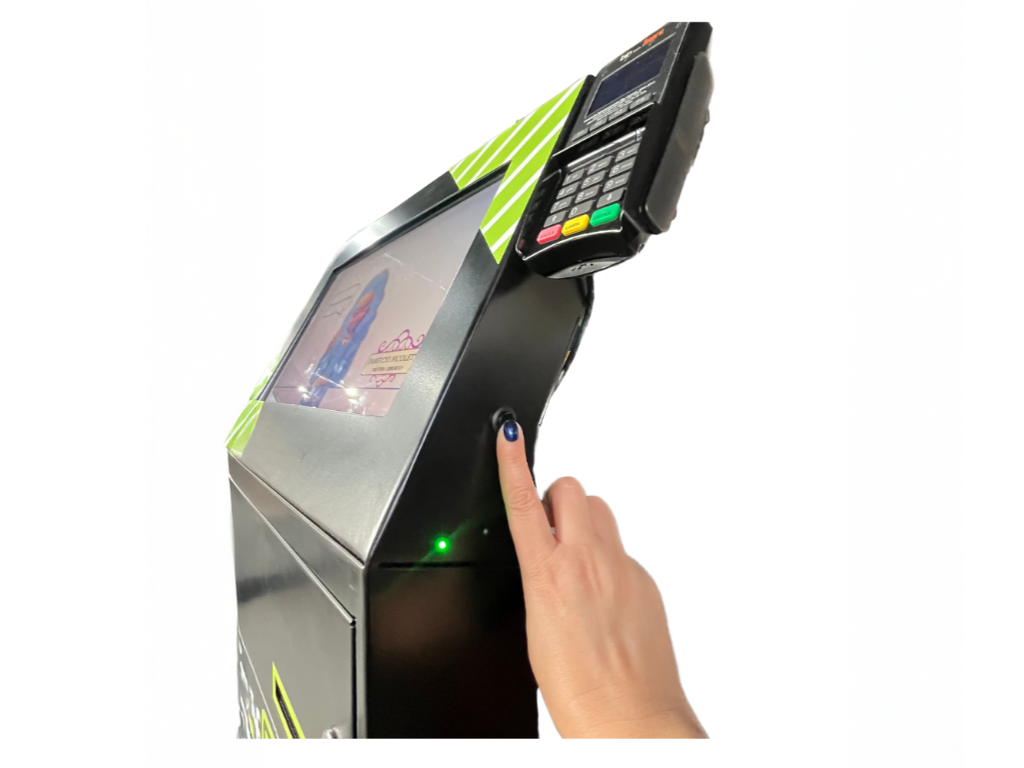 Totem de Autoatendimento SelfBR Básico + PINPAD + DDO Frente Academias - Versão para Impressão de Treinos e Pagamentos em Academias