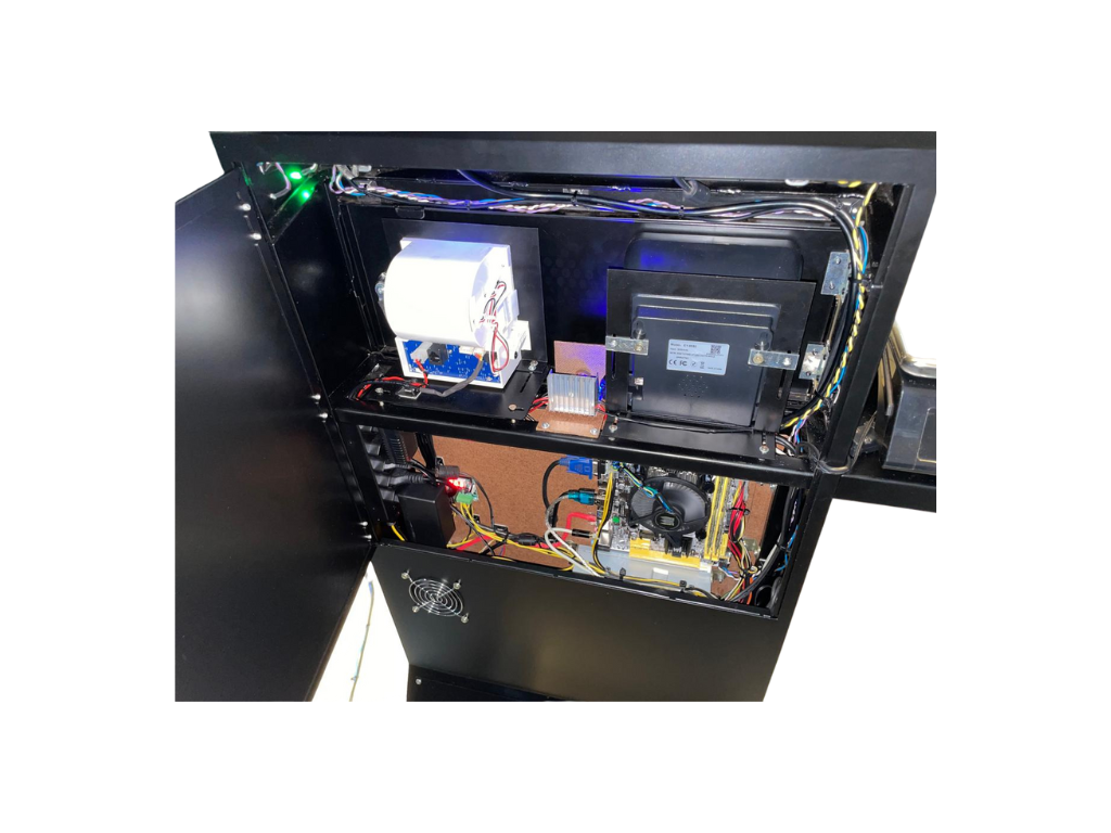 Totem de Autoatendimento SelfBR Completo + PINPAD + DDO Frente Pagamentos - Versão para Pagamentos de Comandas de Consumo e Tickets em Geral