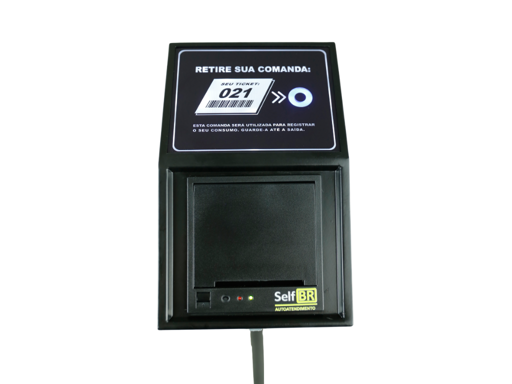 Tira Comanda de Consumo SelfBR - Painel de 1 Botão com Wi-fi