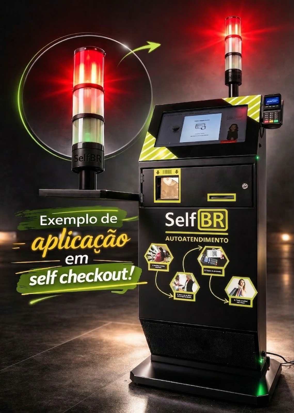 Semáforo SelfBR DTMF 