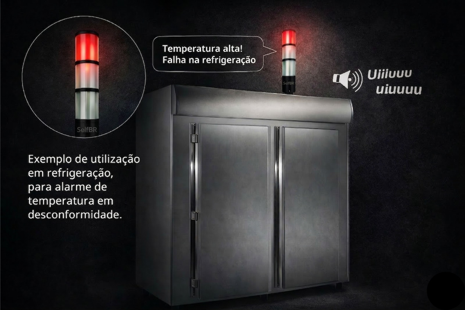 Semáforo SelfBR DTMF 