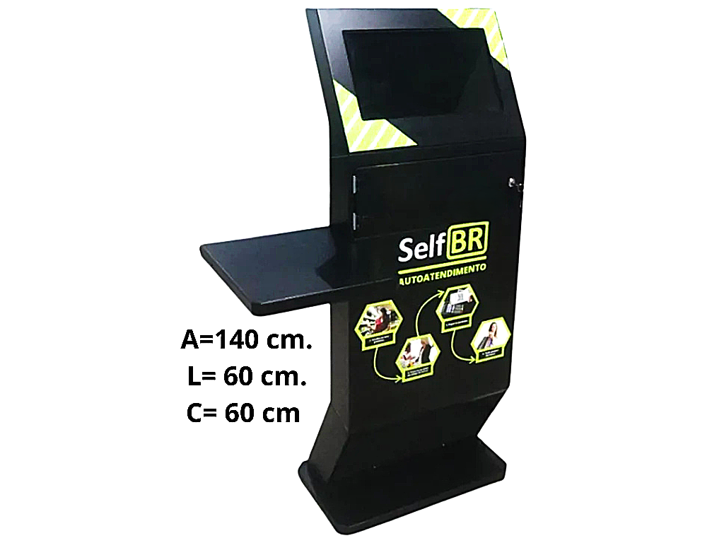 Totem de Autoatendimento SelfBR Básico - Hardware