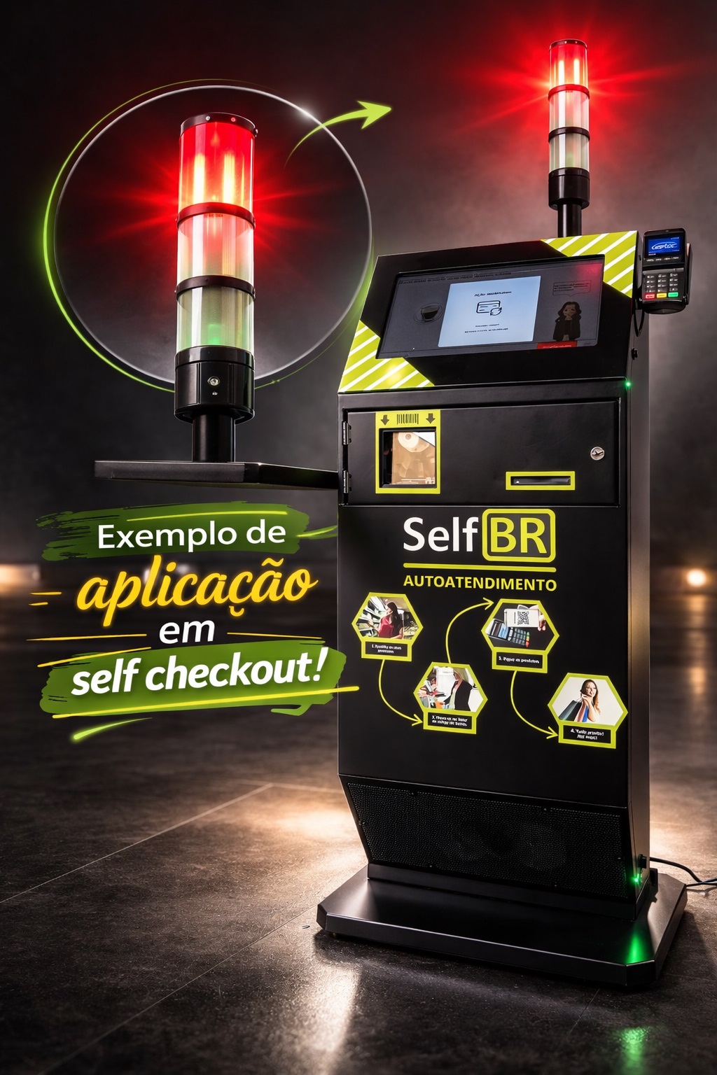 Semáforo SelfBR USB 