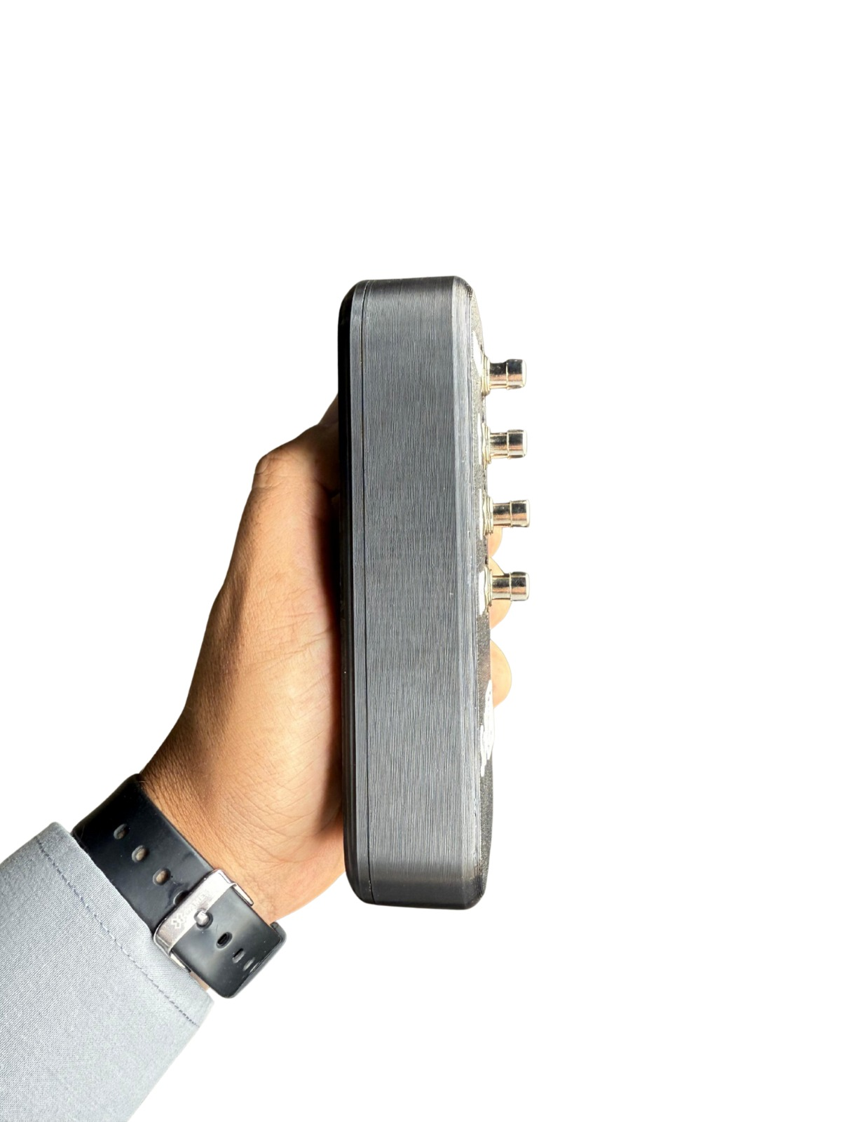 Tira Senha Dois Botões RF + Suporte Torre SelfBR + Software + Controle Gigante + Receptor