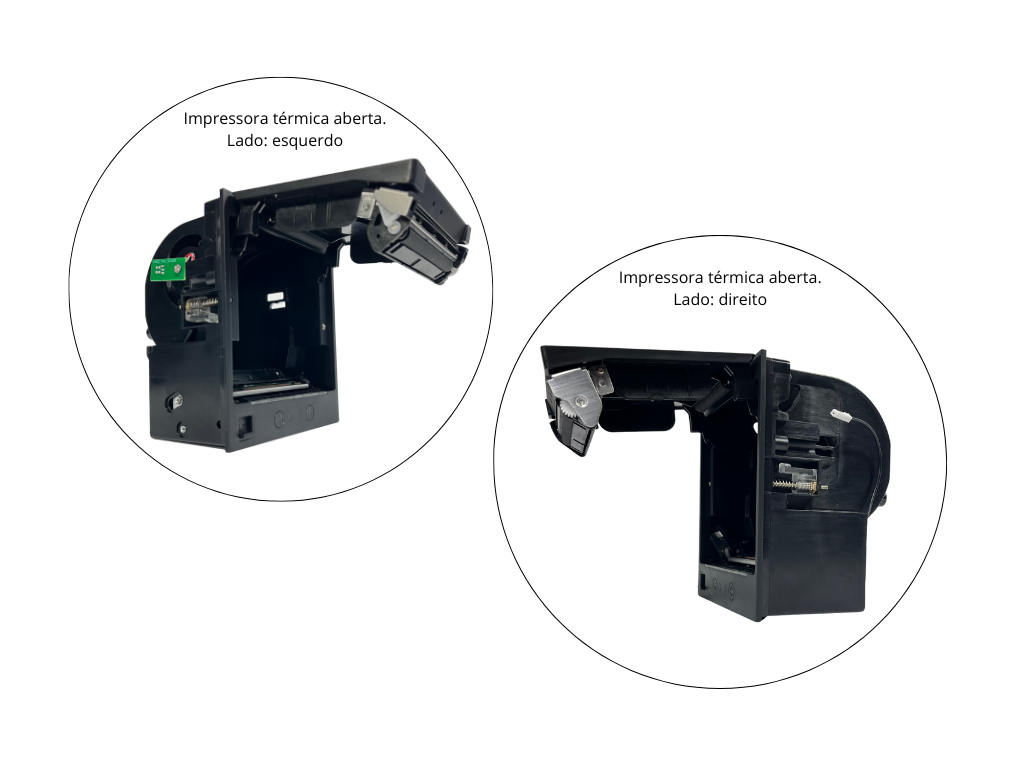 Totem de Autoatendimento SelfBR Básico + Impressora Térmica 80mm - Hardware