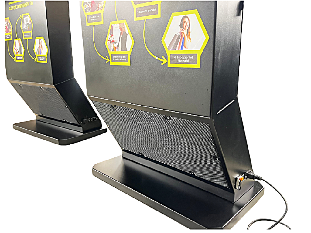 Totem de Autoatendimento SelfBR Completo + PINPAD - Hardware
